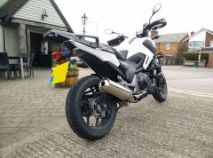 My white NC750X DCT