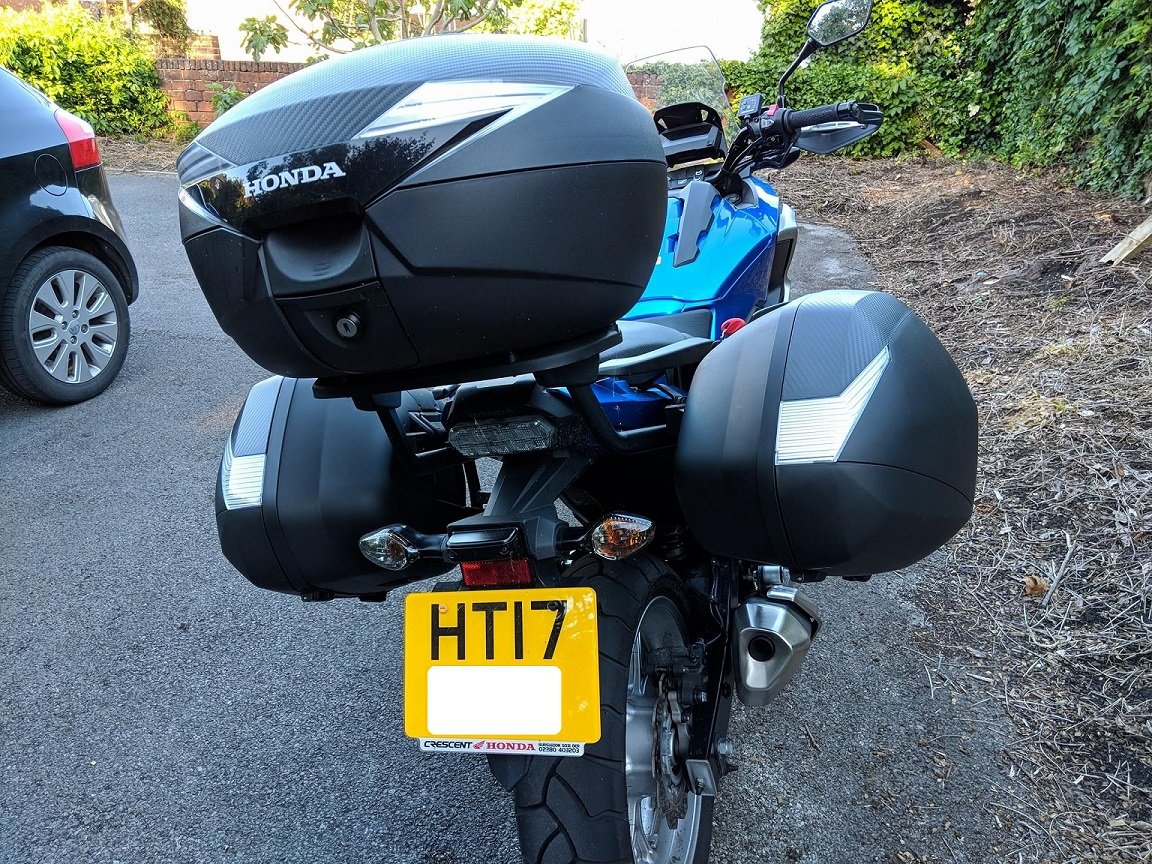 honda nc750x top box