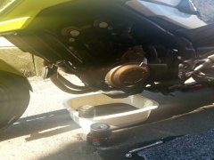 Cb500f oil change