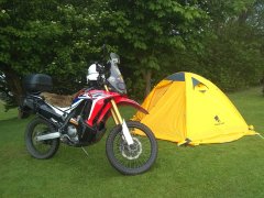 Moto camping