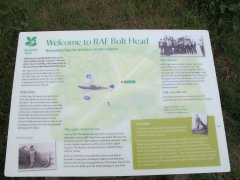 RAF Bolt head memorial