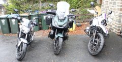 NC700S traded in against a BMW RnineT Urban G/S